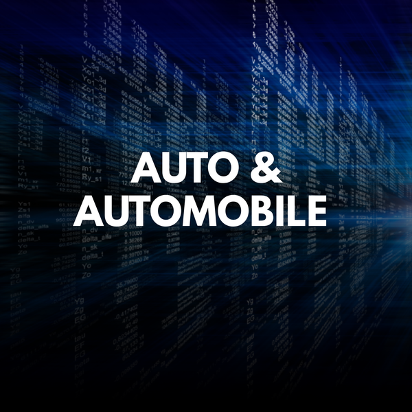 Auto & Automobile Data