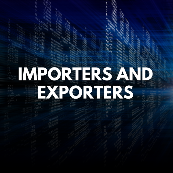 Importers and exporters Database