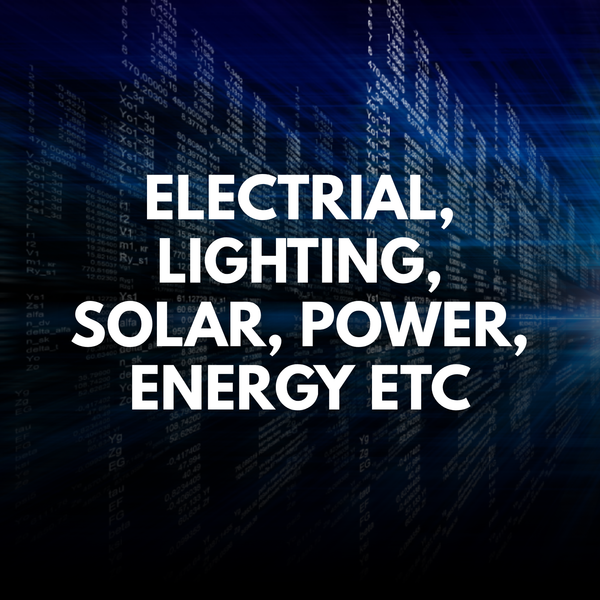 Electrial, Lighting, Solar, Power, Energy ETC Data