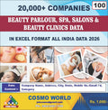 100. Beauty Parlor, Spa, Salons & Beauty Clinics Data