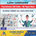 Consultants (All India - All Type) Database by CosmoDatabase — B2B Contact List with Emails and Phone Numbers