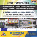 Electrical Panels, Control Panels, Distribution Boxes, Busbars, Junction Boxes File Database by CosmoDatabase — B2B Contact List with Emails and Phone Numbers