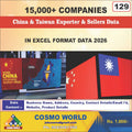 China & Taiwan Exporter & Sellers Database by CosmoDatabase — B2B Contact List with Emails and Phone Numbers