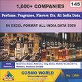 Perfume, Fragrance, Flavors etc All India Database by CosmoDatabase — B2B Contact List with Emails and Phone Numbers