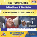 Indian Dealer & Distributor Database by CosmoDatabase — B2B Contact List with Emails and Phone Numbers