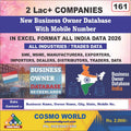 New Business Owner Database by CosmoDatabase — B2B Contact List with Emails and Phone Numbers