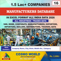Manufacturers Database by CosmoDatabase — B2B Contact List with Emails and Phone Numbers