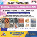 Building, Material, Requisites Database by CosmoDatabase — B2B Contact List with Emails and Phone Numbers