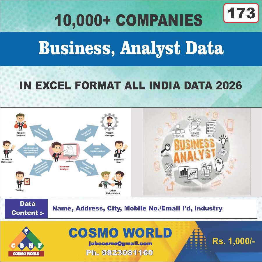 173. Business Analyst Data