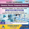 Chemical, Pharma, Companies Database by CosmoDatabase — B2B Contact List with Emails and Phone Numbers