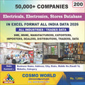 Electricals, Electronics, Stores Database by CosmoDatabase — B2B Contact List with Emails and Phone Numbers