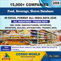 Food Beverage Stores Database by CosmoDatabase — B2B Contact List with Emails and Phone Numbers