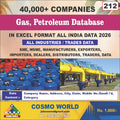 Gas, Petroleum Database by CosmoDatabase — B2B Contact List with Emails and Phone Numbers