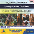 Photographers Database by CosmoDatabase — B2B Contact List with Emails and Phone Numbers