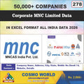 Corporate MNC Limited Database by CosmoDatabase — B2B Contact List with Emails and Phone Numbers