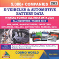 E-Vehicles & Autonotive Battery Database by CosmoDatabase — B2B Contact List with Emails and Phone Numbers