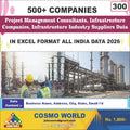 PROJECT MANAGEMENT CONSULTANTS, INFRASTRUCTURE COMPANIES, INFRASTRUCTURE INDUSTRY SUPPLIERS Database by CosmoDatabase — B2B Contact List with Emails and Phone Numbers
