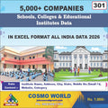 Schools, Colleges & Educational Institutes Database by CosmoDatabase — B2B Contact List with Emails and Phone Numbers
