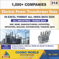 Electric Power Transformer Database by CosmoDatabase — B2B Contact List with Emails and Phone Numbers