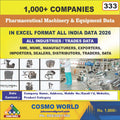 Pharmaceutical Machinery & Equipment Database by CosmoDatabase — B2B Contact List with Emails and Phone Numbers