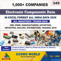 Electronic Components Database by CosmoDatabase — B2B Contact List with Emails and Phone Numbers