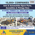 Auto & Automobiles Spare Parts, Assemblies & Fittings Database by CosmoDatabase — B2B Contact List with Emails and Phone Numbers
