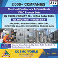 Electrical Contractors & Consultants HVAC Projects Database by CosmoDatabase — B2B Contact List with Emails and Phone Numbers