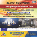 Led Lighting & Luminaries Database by CosmoDatabase — B2B Contact List with Emails and Phone Numbers