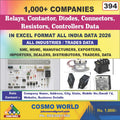 Relays, Contactor, Diodes, Connectors, Resistors, Controllers Database by CosmoDatabase — B2B Contact List with Emails and Phone Numbers