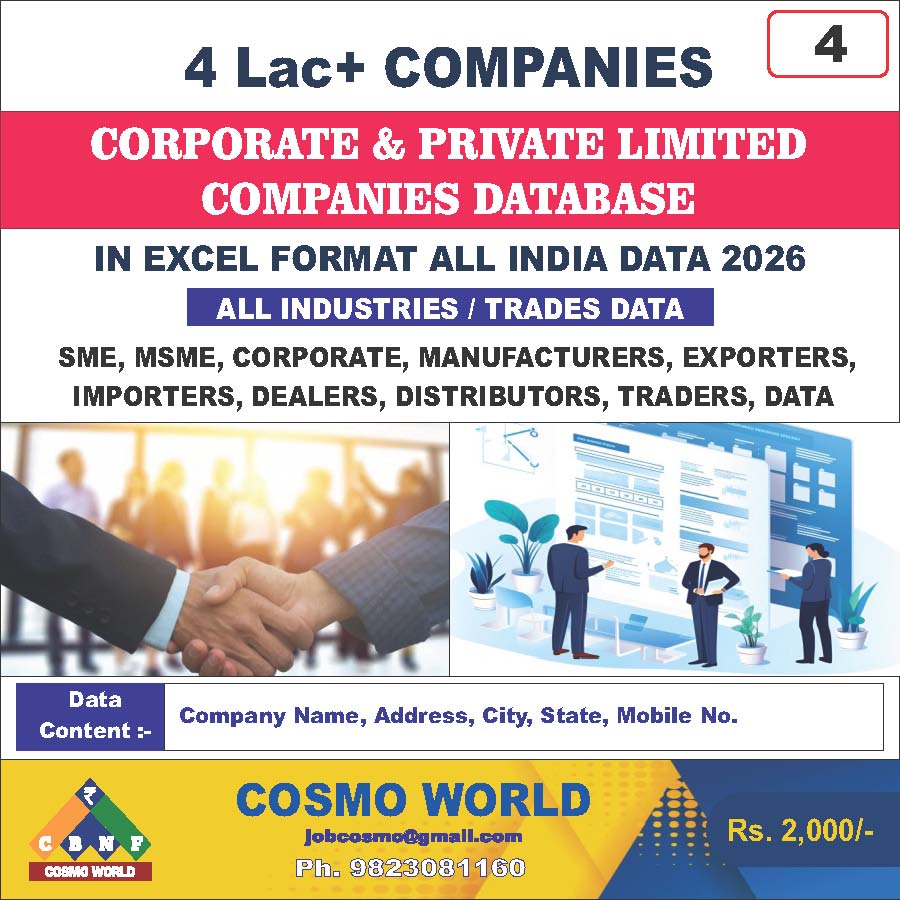 04. Corporate & Private Limited Companies Database