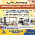 Home Furnishings Products & Materials Database by CosmoDatabase — B2B Contact List with Emails and Phone Numbers