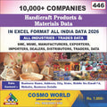 Handicraft Products & Materials Database by CosmoDatabase — B2B Contact List with Emails and Phone Numbers