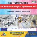 UK Hospitals & Hospital Equipment's Database by CosmoDatabase — B2B Contact List with Emails and Phone Numbers