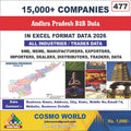 Andhra Pradesh B2B Database by CosmoDatabase — B2B Contact List with Emails and Phone Numbers