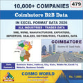 Coimbatore B2B Database by CosmoDatabase — B2B Contact List with Emails and Phone Numbers
