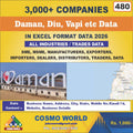 Daman, Diu, Vapi etc. Database by CosmoDatabase — B2B Contact List with Emails and Phone Numbers