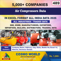 Air Compressors Database by CosmoDatabase — B2B Contact List with Emails and Phone Numbers