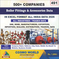 Boiler Fittings & Accessories Database by CosmoDatabase — B2B Contact List with Emails and Phone Numbers