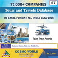 Tours and Travels Database by CosmoDatabase — B2B Contact List with Emails and Phone Numbers