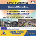 Ghaziabad, Meerut Database by CosmoDatabase — B2B Contact List with Emails and Phone Numbers
