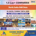 North India B2B Database by CosmoDatabase — B2B Contact List with Emails and Phone Numbers