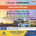 South India B2B Database by CosmoDatabase — B2B Contact List with Emails and Phone Numbers