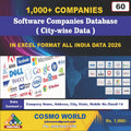 Software Companies Database by CosmoDatabase — B2B Contact List with Emails and Phone Numbers