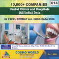 Dental Clinics and Hospitals (All India) Database by CosmoDatabase — B2B Contact List with Emails and Phone Numbers