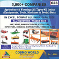 Agriculture & Farming (All Types-All India) (Equipments, Tools, Machines & Seeds) Database by CosmoDatabase — B2B Contact List with Emails and Phone Numbers