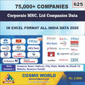 Corporate MNC, Ltd Companies Database by CosmoDatabase — B2B Contact List with Emails and Phone Numbers