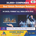 Real Estate Developer Database by CosmoDatabase — B2B Contact List with Emails and Phone Numbers