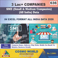 SME (Small & Medium Companies) (All India) Database by CosmoDatabase — B2B Contact List with Emails and Phone Numbers