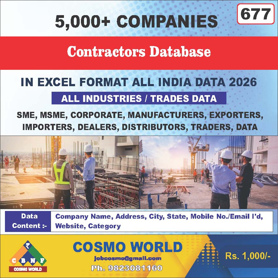 677. Contractors Database
