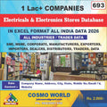Electricals & Electronics Stores Database by CosmoDatabase — B2B Contact List with Emails and Phone Numbers